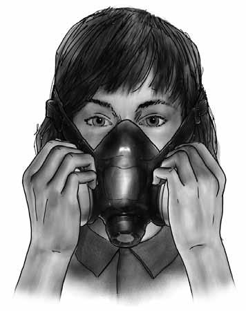 Negative-pressure user seal check This test is called a negative-pressure user seal check because you create a slightly negative air pressure inside the respirator facepiece by inhaling.