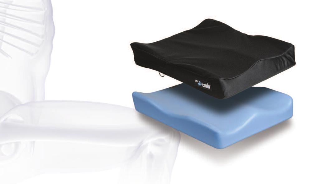 The JAY Soft Combi P cushion is a lightweight, soft and mildly contoured foam cushion designed for the client at low risk of skin breakdown, who requires mild to moderate postural support.