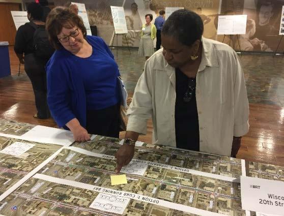 Station Designs Meeting Format Open House style at two