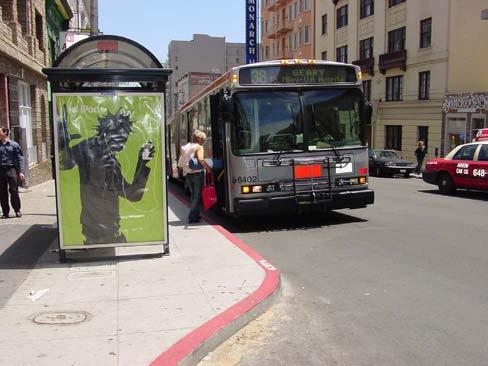 Geary Corridor Bus Rapid Transit Study Chapter 4 Increased street supervisors who would work to improve reliability through onstreet line management.