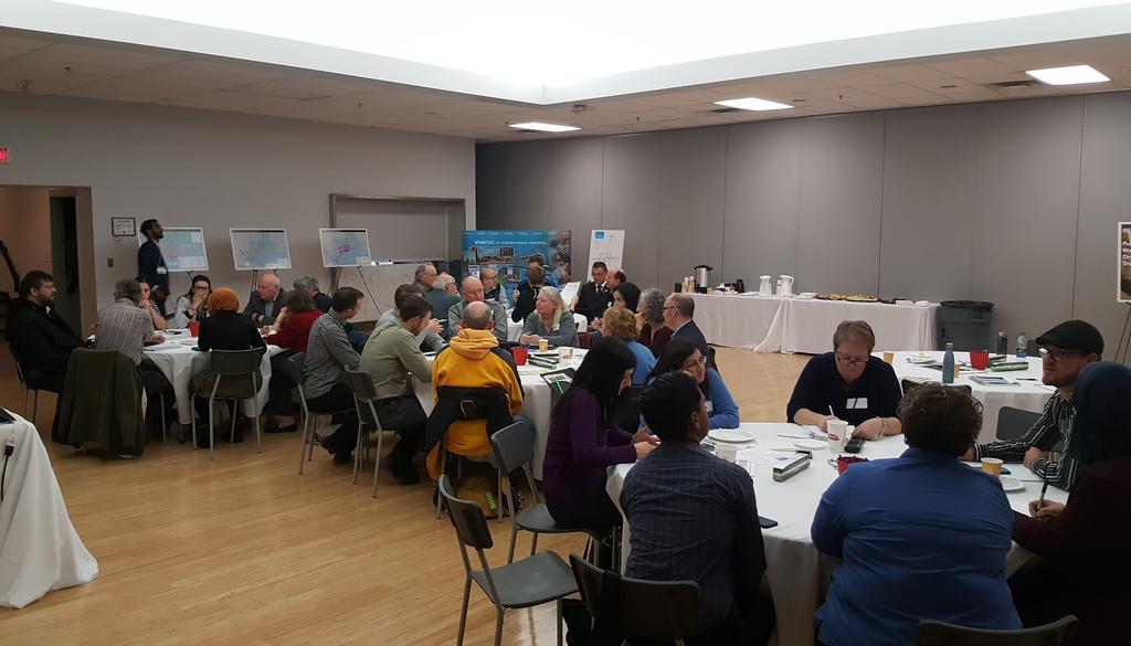 YORK REGION - November 8, 2017, Newmarket Community Centre and Lions Hall, Newmarket Approximately 25 residents, municipal planning staff and elected officials attended a public roundtable meeting in