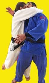 Only touching the Judogi is