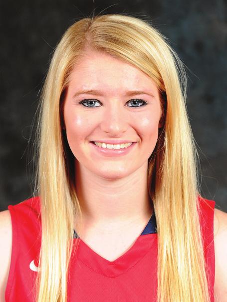 Jenna BURDETTE #14 FRESHMAN GUARD 5-8 COOLVILLE, OHIO REEDSVILLE EASTERN 2014-15 (Freshman) Knocked down three three-point baskets on her way to 11 points to go with a career-high eight rebounds