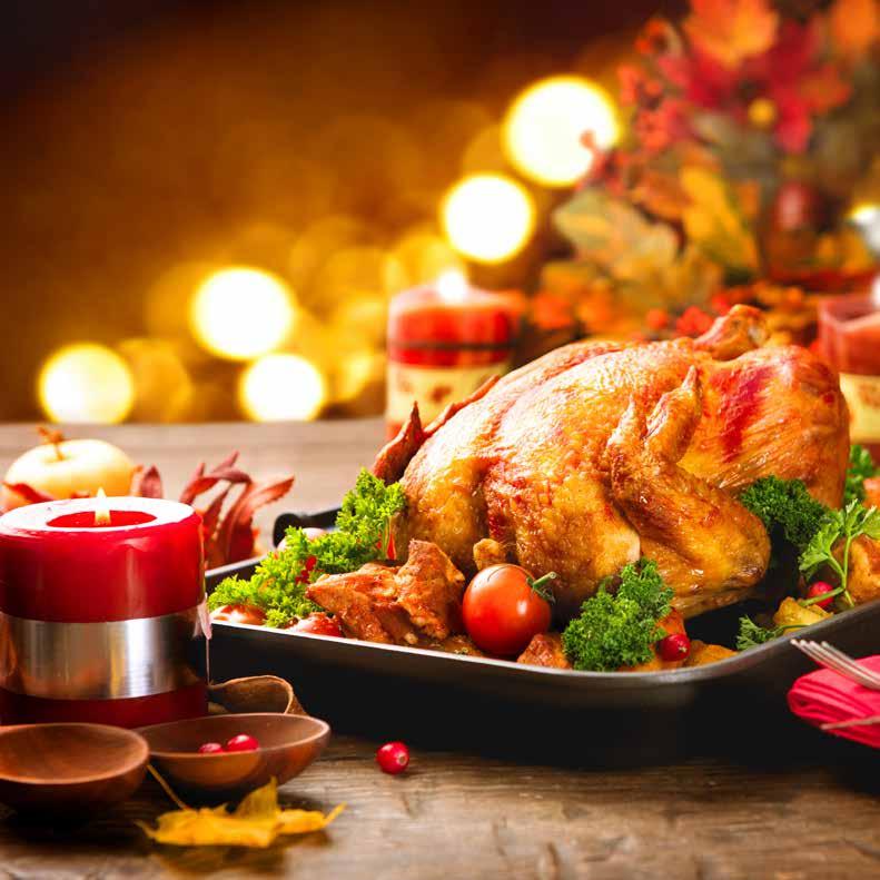 Delight your friends and family with a festive feast TURKEY TO GO Savour a hassle-free traditional festive dinner at home this year with our mouth-watering roast selection.