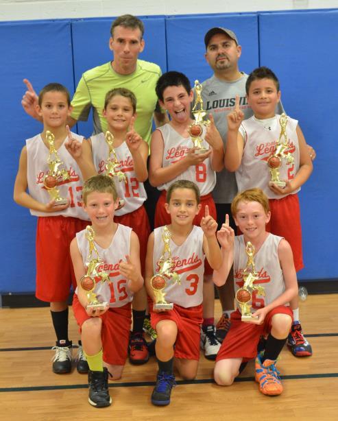 Grades 3/4 Division The Dream Team earned their second championship in Little Legends and played as a team all season successfully defending their title.