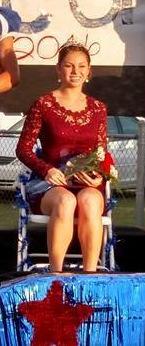 Megan Fink of the Four Leaf Clovers 4-H Club was crowned Homecoming Queen at the Trinity Catholic School Homecoming Game on Friday, September 30 th, Congratulations Megan Justin Hard of the