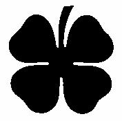 The Magic of the Four Leaf Clover One leaf is HOPE One leaf is FAITH One leaf is LOVE THE FOURTH LEAF IS LUCK The four leaf clover is the universally accepted symbol of good luck.