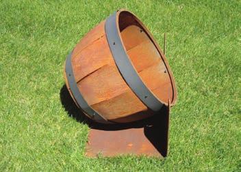 Your players will love to hit these Wine Barrel styled Range Targets.