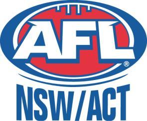 AFL NSW/ACT CODE OF CONDUCT The following is an extract from the AFL NSW/ACT Regulations and By-Laws which apply to all competitions under the jurisdiction of AFL NSW/ACT.