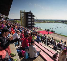 COMPETITION VENUE Racice Regatta Course is a unique sport area with parameters that meet the requirements for the top canoeing and rowing events and training camps.