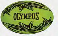 Sizes: YXS, YS, YM, YL, Suggested Retail: $10.00 USD Suggested Retail: $25.00 USD Olympus Islander Rugby Ball # 232 Suitable for all levels of play and ages.