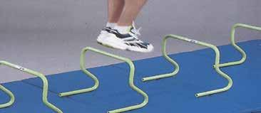 00 USD MULTI-HEIGHT HURDLE # 816 This new training device saves the coach from transporting 3 different sizes