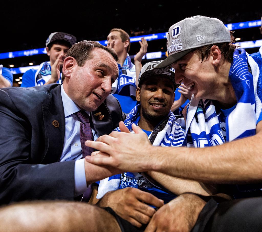 » COACH K NOTES THERE S ONLY 1K Mike Krzyzewski owns a 1,075-330 (.765) record as a head coach, including a 1,002-271 (.787) mark at Duke.