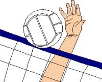 The underhand serve is a good serve for beginners to use. It is simply another way of getting the ball over the net. The ball is held in one hand and hit by the heel of the other hand.