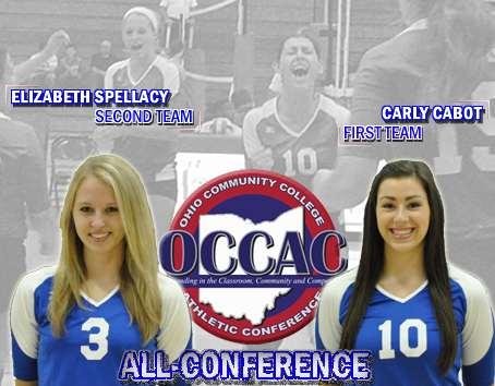 2014 Volleyball News Archive Cabot, Spellacy Earn All-Conference Honors KIRTLAND, Ohio (October 30, 2014) Freshman Carly Cabot (Aurora, Ohio / Aurora) and classmate Elizabeth Spellacy (Lakewood, Ohio