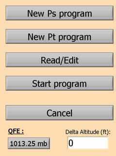 2.2.4 Automatic program mode The program mode allows the user to create, visualize, edit
