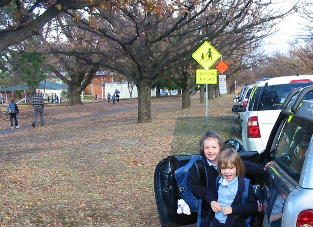 Safe School Travel in the ACT Information Sheet 6 Parking safely near schools Illegal and unsafe parking can put children s lives at risk.