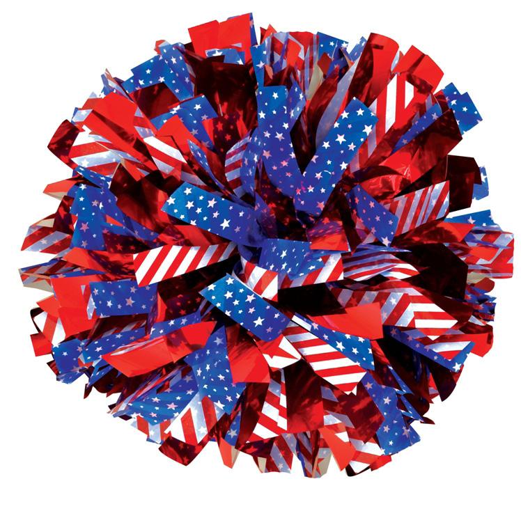 SPECIALTY CHEERBALLS / HAND & FINGER -ALL HOLOGRAPHIC-HOLOGRAPHIC & METALLIC MIX-STARS & STRIPES, FLUORESCENT & FLUORESCENT ZEBRA$13.50 each $14.