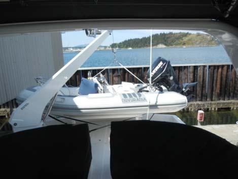9 DINGHY & OUTBOARD MOTOR Your Novuraina 12 dingy is powered by a 20 hp Evinrude.