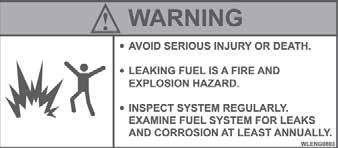 Fuel Precautions Fueling Indmar Assault MPI 330 & Assault 340 Use a gasoline with a minimum octane rating of 89. See engine owner s manual for more information.