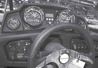 3 16.8-17.2 15.9-16.3 Blank Gauge The Moomba dash has extra slots for gauges for accessories.