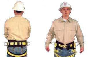 strap with D-rings, removable tool belt, and grommet/tongue buckle leg straps 4052 Tree saddle with 5 body pad and hip