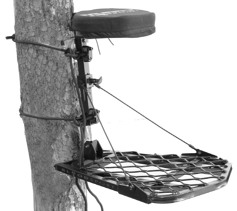 MUDDY OUTDOORS BLOODSPORT (Model 10402) TREESTAND INSTRUCTION MANUAL MEMBER OF MUDDY OUTDOORS BLOODSPORT TREESTAND This Instruction Manual complies with the Treestand Manufacturers Association s TMS