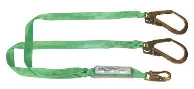 from splatter and char temperatures up to 700 F. The lanyard is also lightweight and meets all fall protection and fire retardant requirements.