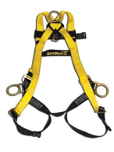 Polyester Mating Mating 310 Universal APACHE 400 LB. FALL ARREST SYSTEM The Apache webbing features a 9.5K tensile strength web for heavy weight applications.