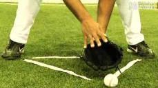 Fielding Groundballs Basic Fielding Feet wider than shoulders Forward on toes--balls of feet on delivery Torso upright so you can go in any direction* Bent knees/flat Back Always attack the baseball