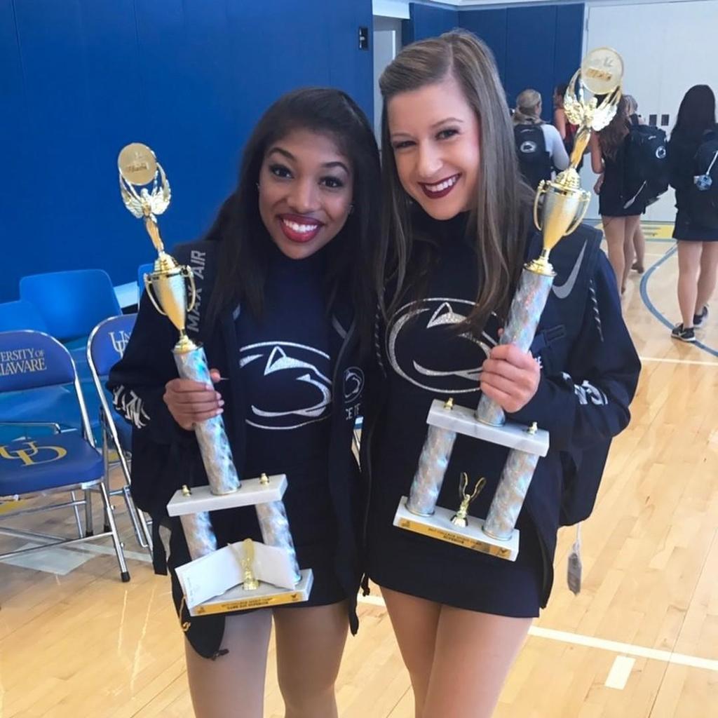 LIONETTES SHINE AT AUGUST UDA CAMP The camp was held at the University of Delaware and the Lionettes were