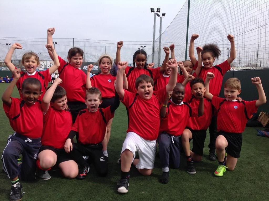 Year 2 Borough Football: 30 th March Congratulations to our year 2 boys & girls football teams who competed in the Borough football festival on Monday.
