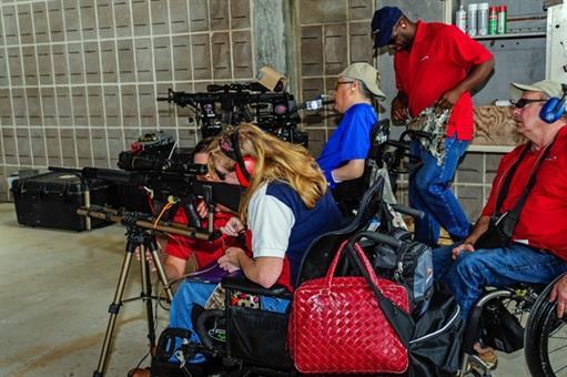 Served by over 100 volunteers, these American military families enjoyed a day of shooting, air soft, laser games, food, great gifts, an