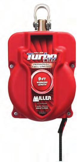 Miller TurboLite Personal Fall Limiters (PFL) Never Need A Shock-Absorbing Lanyard Again!