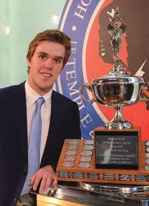Bobby Smith Trophy (Scholastic Player of the Year) CONNOR MCDAVID ERIE OTTERS Connor McDavid earns OHL Scholastic Player of the Year honours for the second straight season as an A student in Grade 12