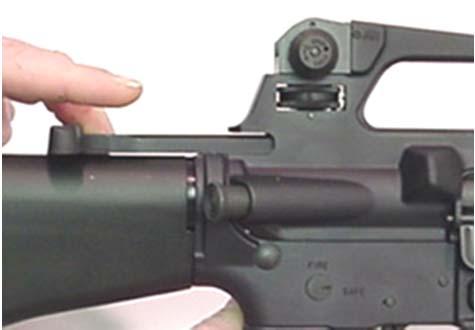 2. Release the charging handle. If the bolt carrier (U-3) doesn t fully close, tap the forward assist to close it. If it still won t close, clear the rifle and correct the problem. 3.