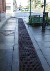 DRAINAGE/TRENCH DRAINS Trench Drain considered to reduce cost