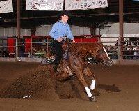 In 2014, I would like to show my mare Trixie in some of the derbies like Gordyville and maybe the NRHA Derby.
