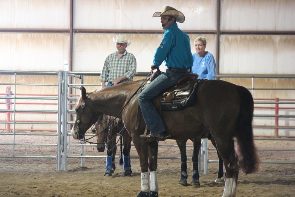 "This has to be one of the top learning experiences of which I have taken part with my horse.