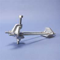 Adjustable I-Beam Attachment No loose parts No assembly required Snap-off bolt head helps enable easy