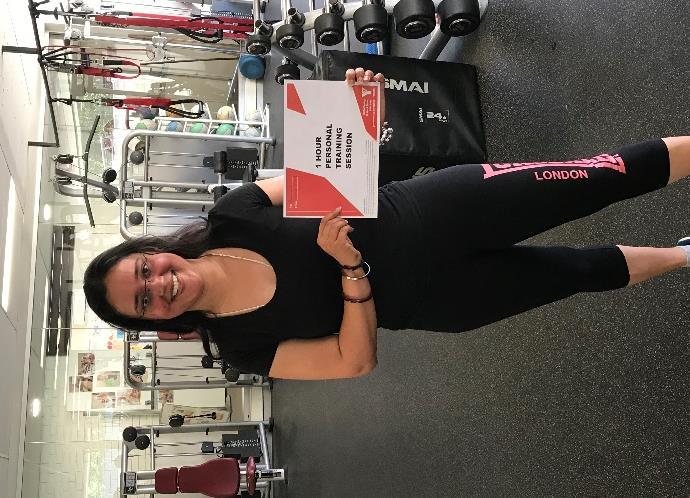 Thursday 9:15-10:15am and Saturday 9:30am-10:30am bookings are essential! 8 Week Challenge Winner Congratulations to everyone who participated in our Summer Bodies are Made in Winter Challenge.