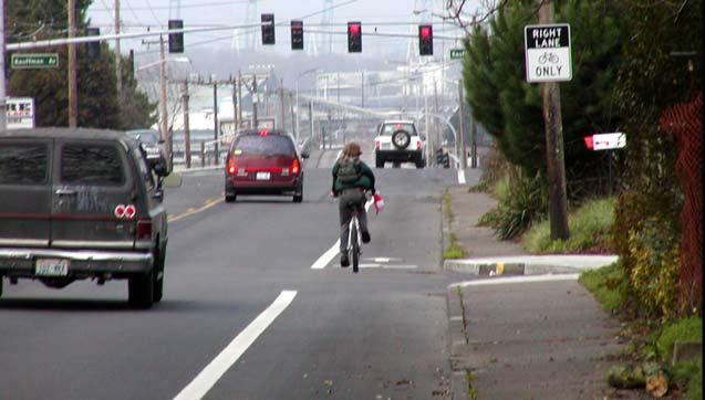 without bike lane (BEFORE)