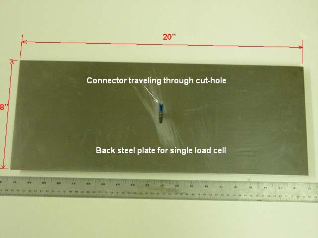 the steel plate and (b) coated with protective