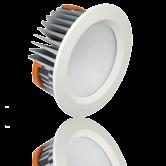 High-grade Degussa PMMA diffuser OPTIONS - Interchangeable mounting rings - Phase dimming, 1-10V, Touch, DALI dimmable available on request - Three trim options: white, black or grey - Bathrooms -