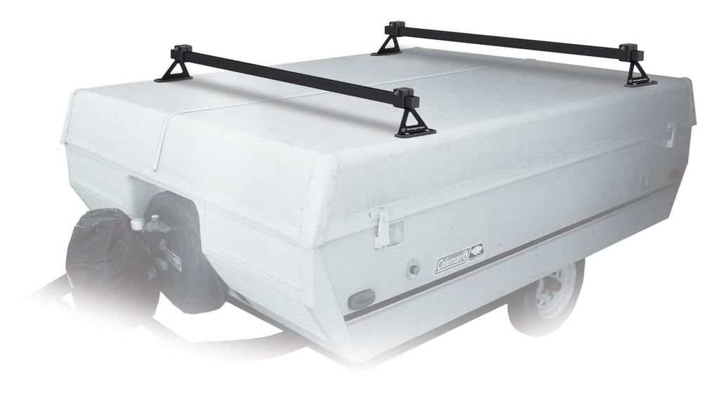 (*Please consult the manufacturer of your canopy, tonneau cover or tent trailer for maximum load capacity) MOUNTING