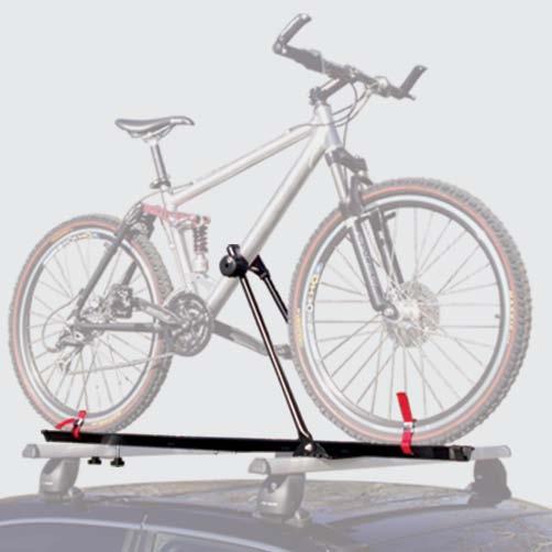 adaptor core sold separately (#64719) STANDARD ROOF RACK carries: 1 BIKE FIts: UPRIGHT