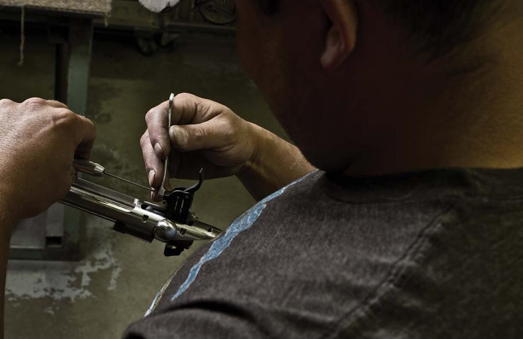 CRAFTSMANSHIP When precision is built into every manufacturing process, you get your H-S Precision rifle.