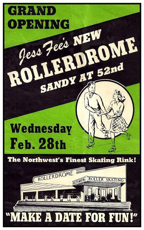 The Northwest s finest skating rink, the Rollerdrome at 52nd