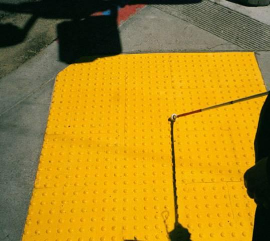 Curb Ramp Components - Visual and Tactile Contrast Detectable warnings