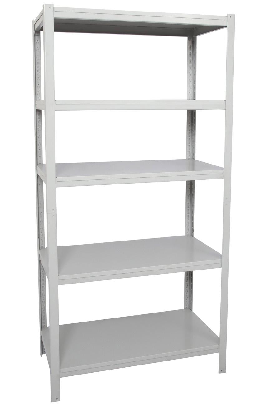 SHELVING GSCSHELF - Extra Shelf for Open Bay Shelving Unit Clip Together for Easy Assembly Heavy Duty 50kg+ per Shelf Ideal for Archive Boxes Easy to
